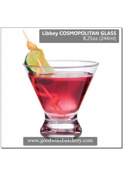 Mexico-Libbey glass COSMOPOLITAN 8.25oz 244ml